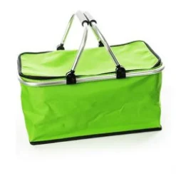 BORSA TERMICA CESTINO 31LT 47X28.5X38CM CON MANIGLIE MARE SPIAGGIA CAMPEGGIO 72635