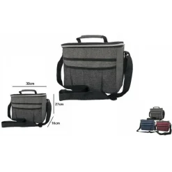 BORSA TERMICA CON TRACOLLA FRIGO CALDO FREDDO VIAGGI MARE 30 X 16 X 27 CM