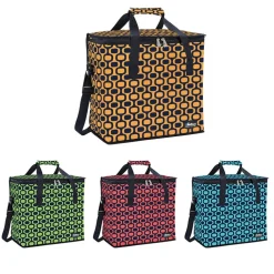 BORSA TERMICA FRIGO FANTASY GEO 30 LT 025194 CON TRACOLLA MANICI PER PICNIC ESCURSIONI