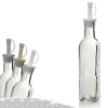 BOTTIGLIA OLIERA ACETO IN VETRO 250 ML 24 CM TAPPO VARI COLORI ASSORTITI 791147