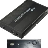 BOX HARD DISK ESTERNO 3,5" POLLICI SATA USB 2.0 HDD CASE CON ALIMENTATORE
