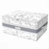 BOX PORTATUTTO SCATOLA SALVASPAZIO CONTENITORE ORGANIZER 51X40X24CM FANTASIA 87320