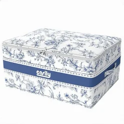 BOX PORTATUTTO SCATOLA SALVASPAZIO CONTENITORE ORGANIZER 51X40X24CM FANTASIA 87320