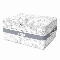 BOX PORTATUTTO SCATOLA SALVASPAZIO CONTENITORE ORGANIZER 35X26X20CM FANTASIA 87318