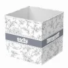 BOX PORTATUTTO SCATOLA SALVASPAZIO CONTENITORE ORGANIZER 25X25X25CM FANTASIA 87311