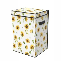 BOX SCATOLA SALVASPAZIO ARMADIO CONTENITORE PORTA OGGETTI ORGANIZER 40x35x60 CM