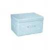 BOX SCATOLA SALVASPAZIO ARMADIO CONTENITORE PORTA OGGETTI ORGANIZER 35x30x20 CM