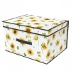 BOX SCATOLA SALVASPAZIO ARMADIO CONTENITORE PORTA OGGETTI ORGANIZER 60x40x30 CM