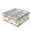 BOX SCATOLA SALVASPAZIO ARMADIO 8 CONTENITORI PORTA OGGETTI ORGANIZER 32x32x12CM