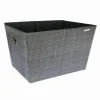 BOX SCATOLA SALVASPAZIO PORTATUTTO CONTENITORE ARMADI ORGANIZER 19X23X17CM 69724