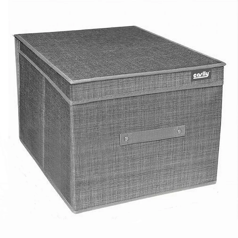 BOX SCATOLA SALVASPAZIO PORTATUTTO CONTENITORE ORGANIZER 25 X 40 X 30 CM 69694