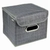 BOX SCATOLA SALVASPAZIO PORTATUTTO CONTENITORE ORGANIZER 25 X 25 X 25 CM 69691