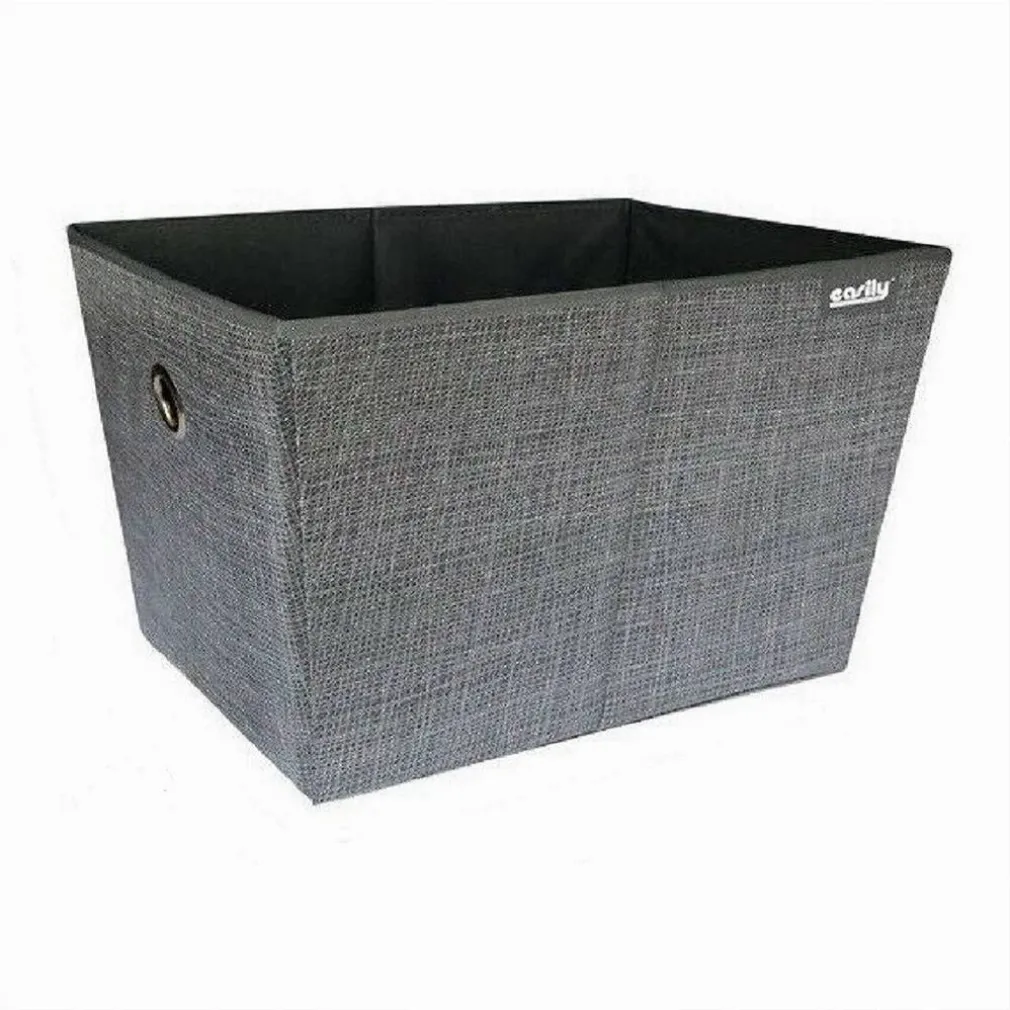 BOX SCATOLA SALVASPAZIO PORTATUTTO CONTENITORE ARMADI ORGANIZER 25X30X42CM 69726