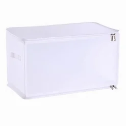 BOX SCATOLA SALVASPAZIO PORTATUTTO CONTENITORE ORGANIZER ARMADI 52X30X30CM 59976