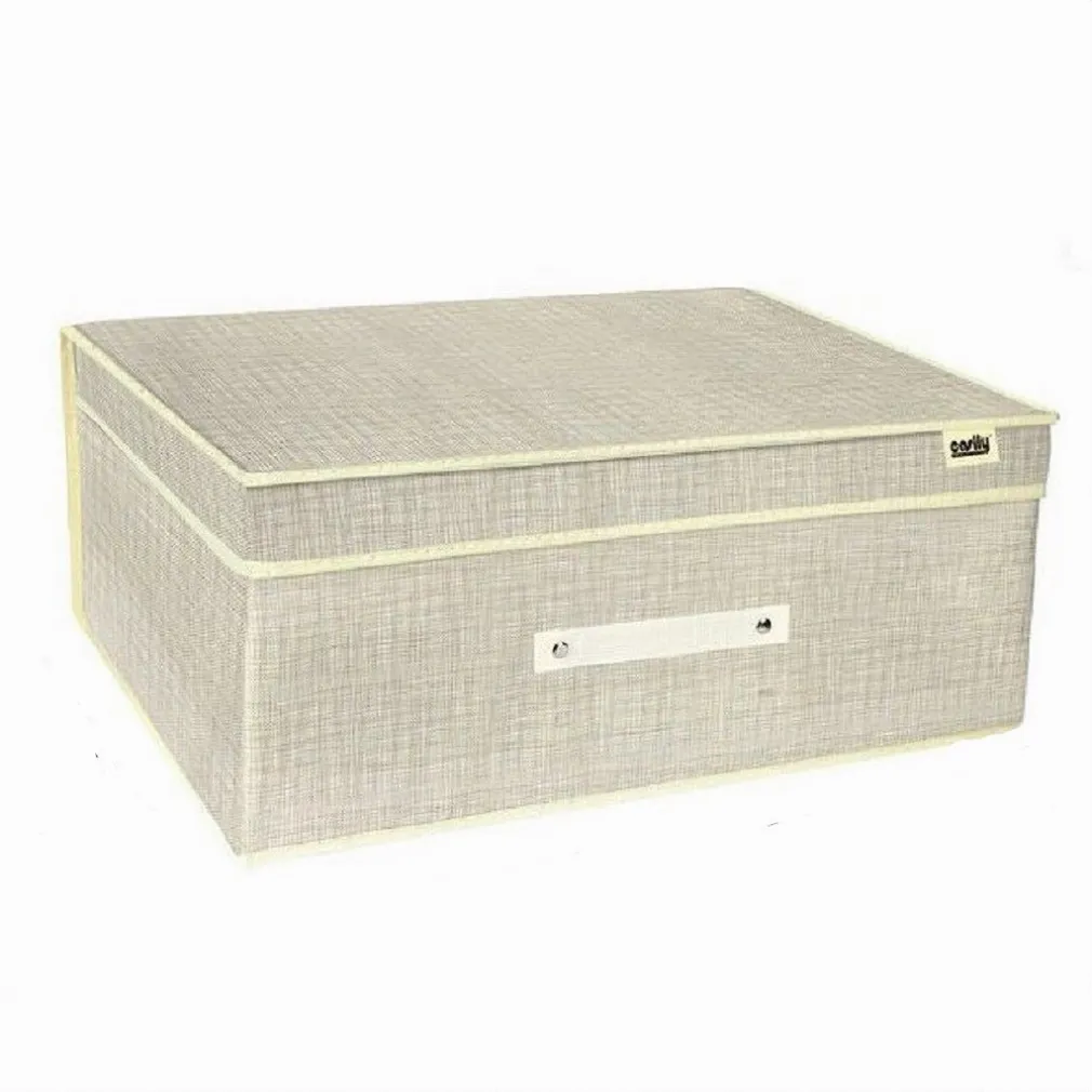 BOX SCATOLA SALVASPAZIO PORTATUTTO CONTENITORE ORGANIZER 70 X 40 X 20 CM 69697