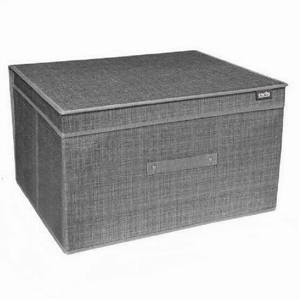 BOX SCATOLA SALVASPAZIO PORTATUTTO CONTENITORE ORGANIZER 20 X 30 X 35 CM 69693