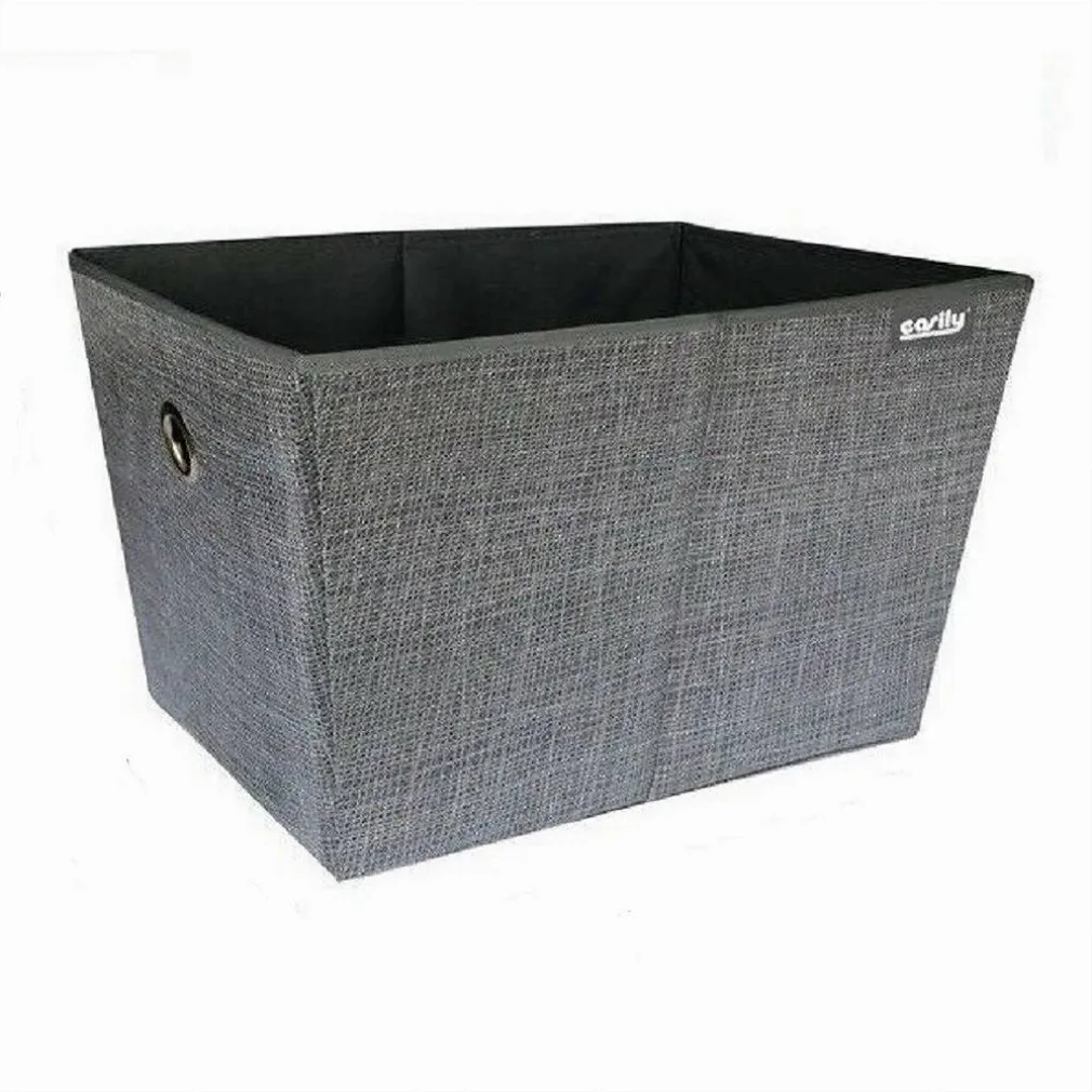 BOX SCATOLA SALVASPAZIO PORTATUTTO CONTENITORE ARMADI ORGANIZER 25X33X19CM 69725