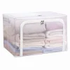BOX SCATOLA SALVASPAZIO PORTATUTTO VESTITI ARMADIO ORGANIZER 60X45X40 CM 59983