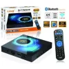 BOX TV DIGITALE HD ANDROID 10.0 T95MAX RIDOTTE DIMENSIONI FULL HD WIFI USB TELECOMANDO