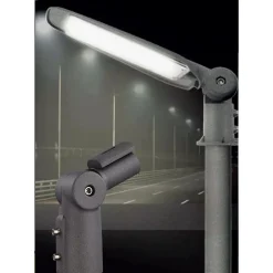 BRACCIO ADATTATORE REGOLABILE IN ALLUMINIO PER LAMPIONI ARMATURE STRADALI BC-G