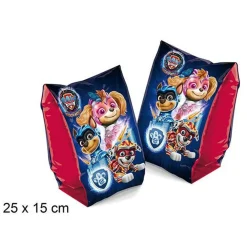 BRACCIOLI GONFIABILI PAW PATROL MARE PISCINA NUOTO PER BAMBINI MANICOTTI 25X15CM