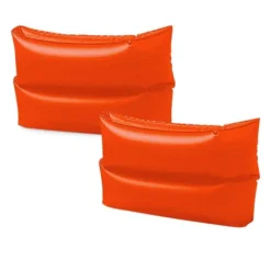 BRACCIOLI GONFIABILI PER BAMBINI 6-12ANNI PISCINA MARE TINTA UNITA 25X17CM 59642