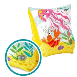 BRACCIOLI STAMPA FONDO MARINO 23X15 CM GONFIABILI PER BAMBINI PISCINA MARE 56666