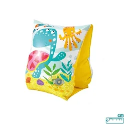 BRACCIOLI STAMPA FONDO MARINO 23X15 CM GONFIABILI PER BAMBINI PISCINA MARE 56666