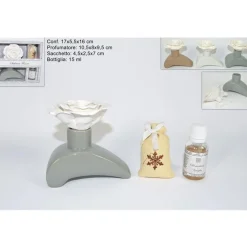 BRUCIATORE DIFFUSORE FRAGRANZA OLI 15ML ESSENZA RICARICA AMBIENTE AROMATERAPIA