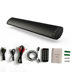 BS-41 TV SOUNDBAR ALTOPARLANTE BT RADIO FM SISTEMA HOME THEATER FISSAGGIO MURO