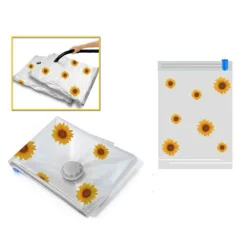 BUSTA SOTTOVUOTO PER ABITI SACCHETTI SALVASPAZIO ERMETICI ARMADIO SACCHI 70X110