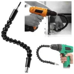 CACCIAVITE CON ESTENSIONE FLESSIBILE E CON PUNTE DI RICAMBIO 8 IN 1