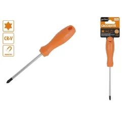 CACCIAVITE GIRAVITE 5 X 125MM CON PUNTA MAGNETICA A STELLA IN ACCIAIO CR-V 97517