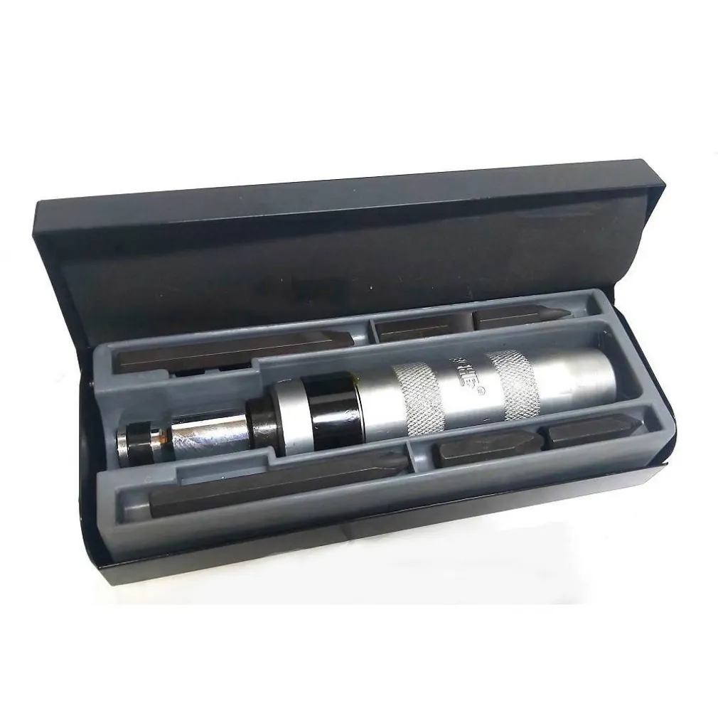 CACCIAVITE GIRAVITE IMPATTO PERCUSSIONE PUNTE REVERSIBILE 7 PEZZI ART. 251207