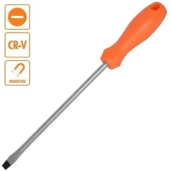 CACCIAVITE GIRAVITE 6X100 MM CON PUNTA MAGNETICA A TAGLIO IN ACCIAIO CR-V 97499