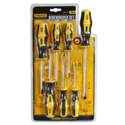 CACCIAVITI A TAGLIO PHILLIPS 7 PZ IN CROMO VANADIO GIRAVITI CON PUNTA MAGNETICA