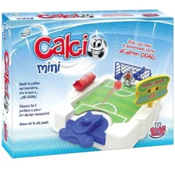 CALCIO MINI GIOCO DA TAVOLO CALCETTO PALLONE TIRO IN PORTA PER 2 GIOCATORI
