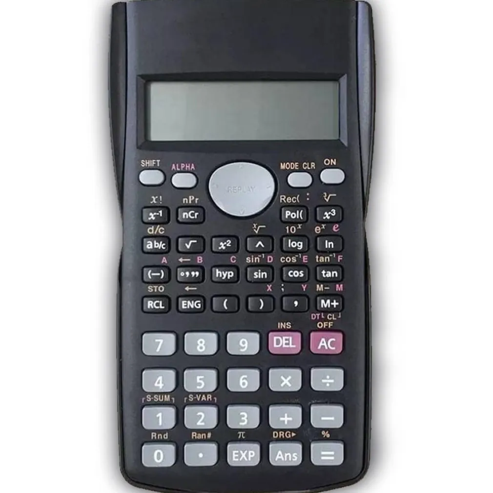 CALCOLATRICE SCIENTIFICA INGEGNERIA SCUOLA UFFICIO 240 FUNZIONI CON CUSTODIA