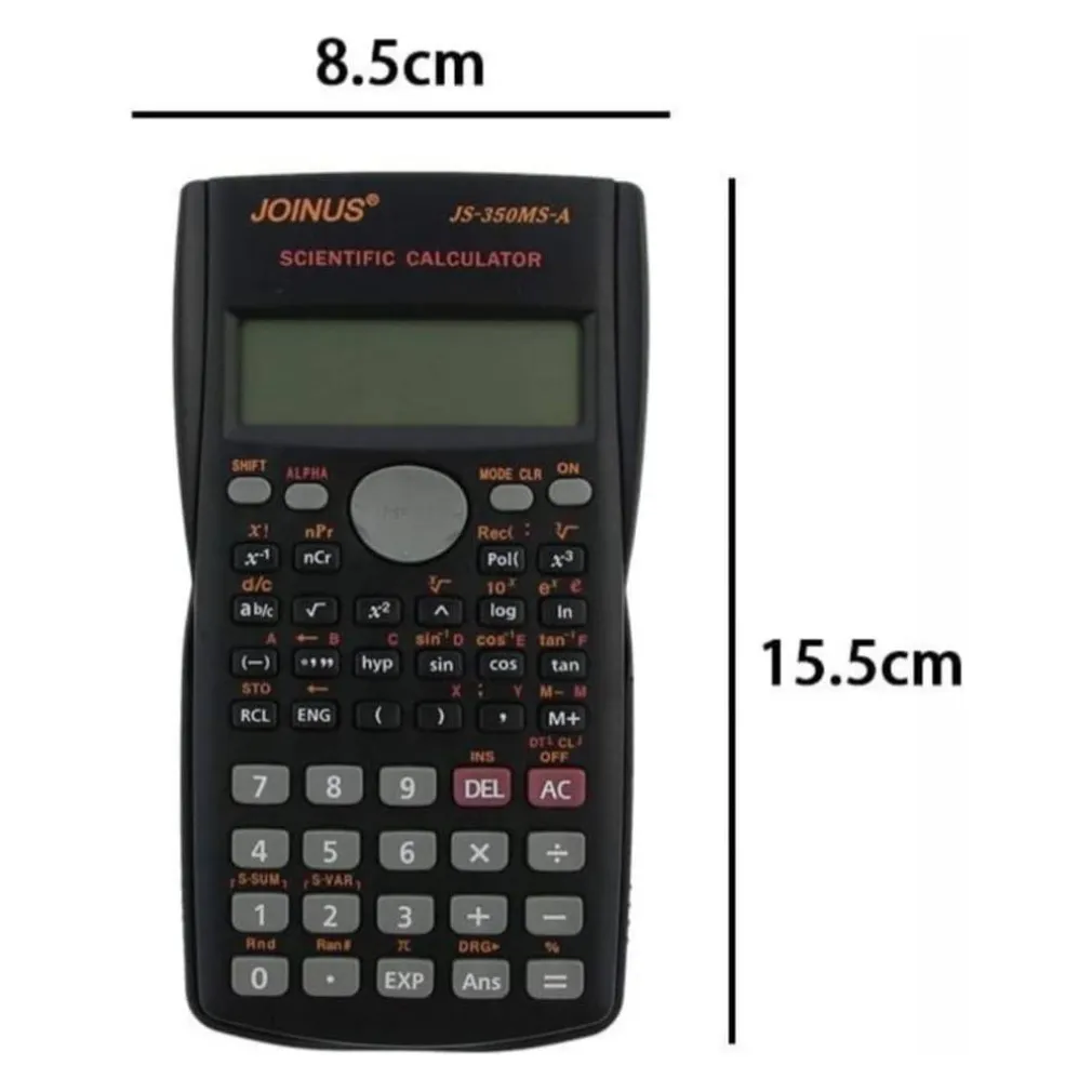 CALCOLATRICE SCIENTIFICA INGEGNERIA SCUOLA UFFICIO 240 FUNZIONI CON CUSTODIA