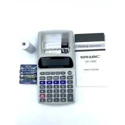 CALCOLATRICE SCRIVENTE CON DISPLAY LCD 12 CIFRE SCONTRINO STAMPATO NON FISCALE