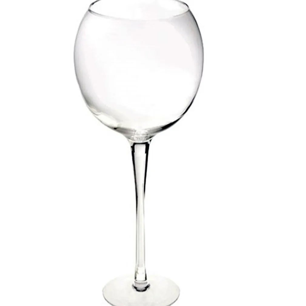 CALICE AMPOLLA BALLON BOCCIA VETRO 15CM H 50CM CONFETTI VASO PORTA FIORI CANDELA