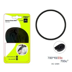 CAMERA D’ARIA 700C" PER PNEUMATICI RUOTE BICI BICICLETTA BIKE 700X19/23C XC-2584