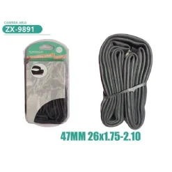 CAMERA D’ARIA PER PNEUMATICI RUOTE BICI BICICLETTA 47 MM 26×1.75-2.10 ZX-9891