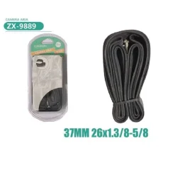 CAMERA D’ARIA PNEUMATICI RUOTE BICI BICICLETTA 37MM 26×1.3/8-5/8 RICAMBI ZX-9889