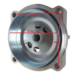 CAMPANA DECESPUGLIATORE TAGLIAERBA FRIZIONE 78MM TUBO 26MM INNESTO 9 DENTI 07352