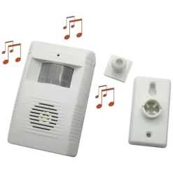 CAMPANELLO CON SENSORE DI RILEVAMENTO DI MOVIMENTO PER CASA UFFICIO