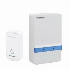 CAMPANELLO WIRELESS A BATTERIE WIFI RAGGIO 80M A LED SENZA FILI MAXTECH CAMP-02