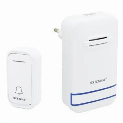 CAMPANELLO WIRELESS SENZA FILI SPINA INCORPORATA WIFI INDICATORE LED CAMP-03 MAXTECH