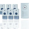 CAMPANELLO WIRELESS SENZA FILI CASA UFFICIO CON 6 ZONE PORTE SEPARATE DIGITALE