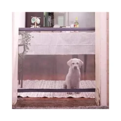 CANCELLETTO PER CANE RECINTO RETE CASA PROTEZIONE REGOLABILE ANIMALE SICUREZZA